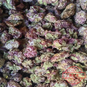 Hibiscus flowerDried Hibiscus mutabilis flower as a Chinese medicinal materialPackaged petals of Hibiscus mutabilis