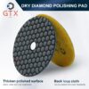 4-inch dry grinding polishing pad 100mm diamond polishing pad granite marble stone concrete sandpaper for polishing stone grindi