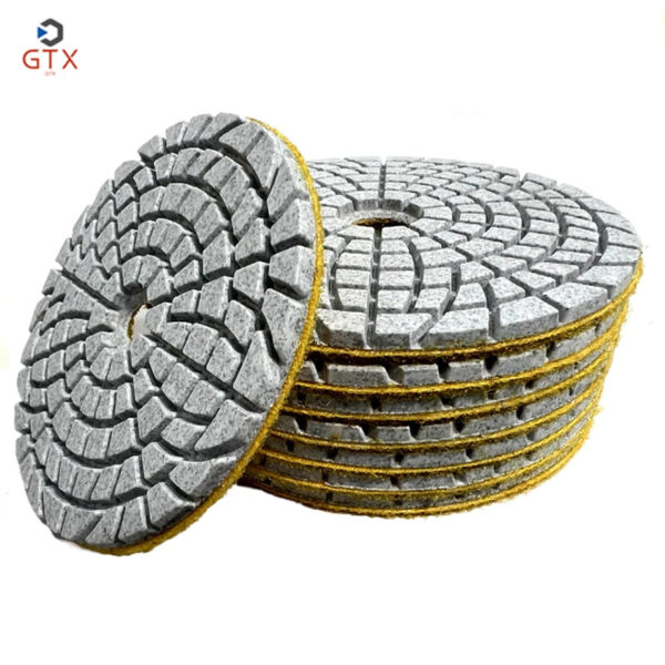 80mm 100mm Diamond Polishing Pad 3" 4" Wet Buff Disc Abrasive for Sanding Marble Granite Concrete Grinding Countertop Stone