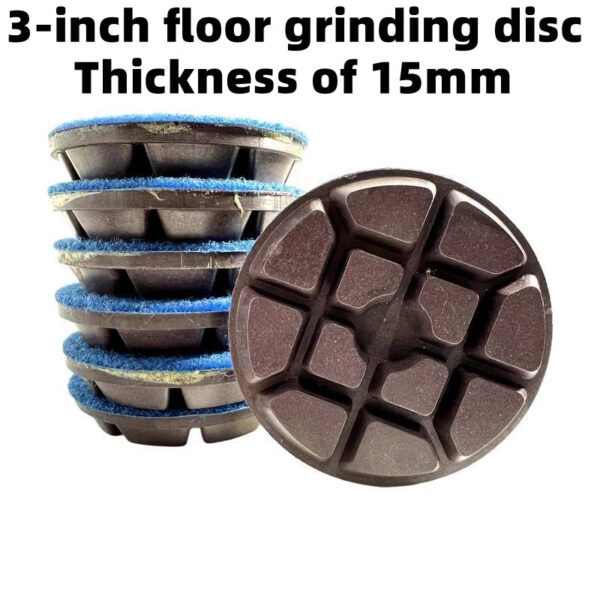 3-inch dry polishing pad concrete grinding disc epoxy resin grinding disc cement floor polishing diamond polishing pad