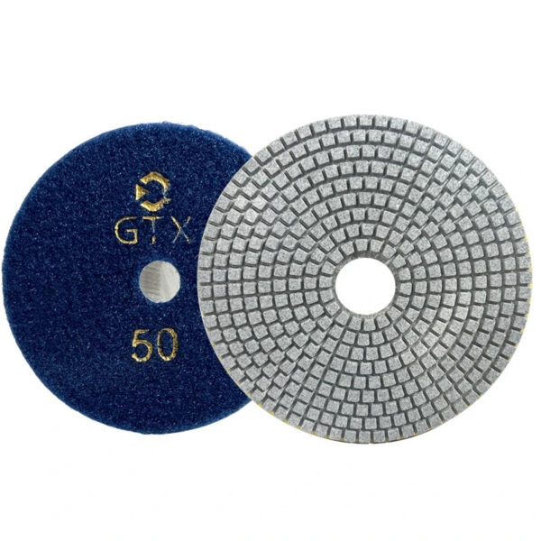 6-inch 150mm diamond polishing pad, stone refurbished polishing grinding disc for polishing granite, concrete, and marble