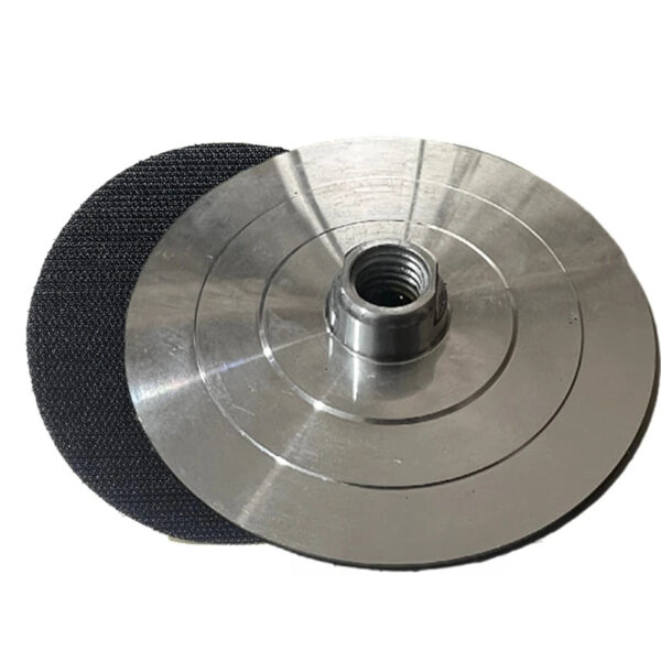 4inch Backer Pad For Diamond Polishing Pad Aluminum Base Backing Holder Backing Holder For Diamond Polishing Pad Hook & Loop Bac