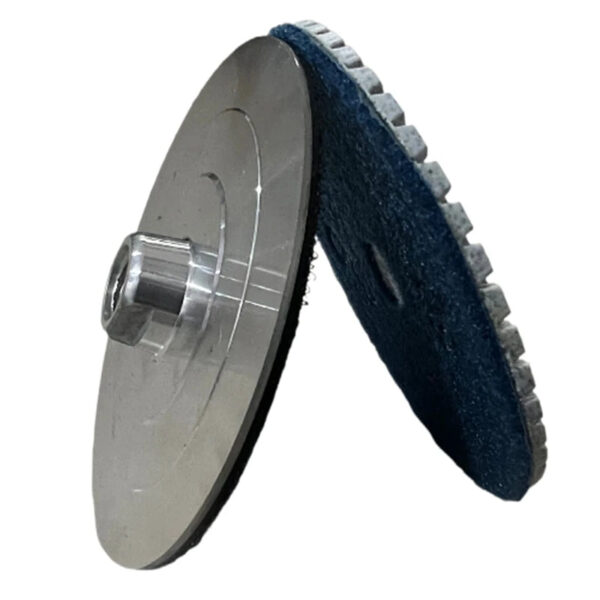 4inch Backer Pad For Diamond Polishing Pad Aluminum Base Backing Holder Backing Holder For Diamond Polishing Pad Hook & Loop Bac