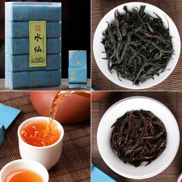 2024 New Tea - Oolong Tea Gift Box of Cinnamon Tea, Wuyi Mountain Dahongpao, and Narcissus Rock Tea (Strong - Flavor Type